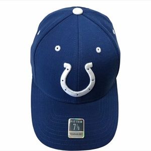 Indianapolis Colts NFL Reebok On Field Coaches Sideline 7 1/8 Fitted Cap Hat $24